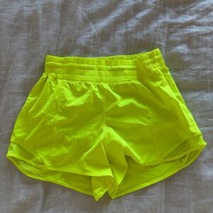 Neon Yellow Women's Shorts